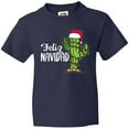 thumbnail image 3 of Inktastic Feliz Navidad Christmas Cactus in Santa Hat Youth T-Shirt, 3 of 5