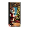 thumbnail image 2 of Christmas Door Covers For Front Door,Christmas Door Curtain,Christmas Door Hanging Backdrop Decorations,Christmas Scene Layout Background Cover,Home Indoor Outdoor Winter Holiday Party Decor, 2 of 6