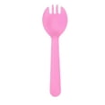 thumbnail image 1 of MesaSe 100Pcs Sporks Durable PS Material Plastic Spoons and Forks Smooth Edges Spork Multi-Purpose Design Plastic Spoons Pink, 1 of 3