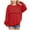 Red, variant on Ulanda Cute Jesus Sweatshirt for Teen Girls Preppy Graphic Sweat Shirts Long Sleeve Pullover Tops Size 10-12 (Pink, 2Y)