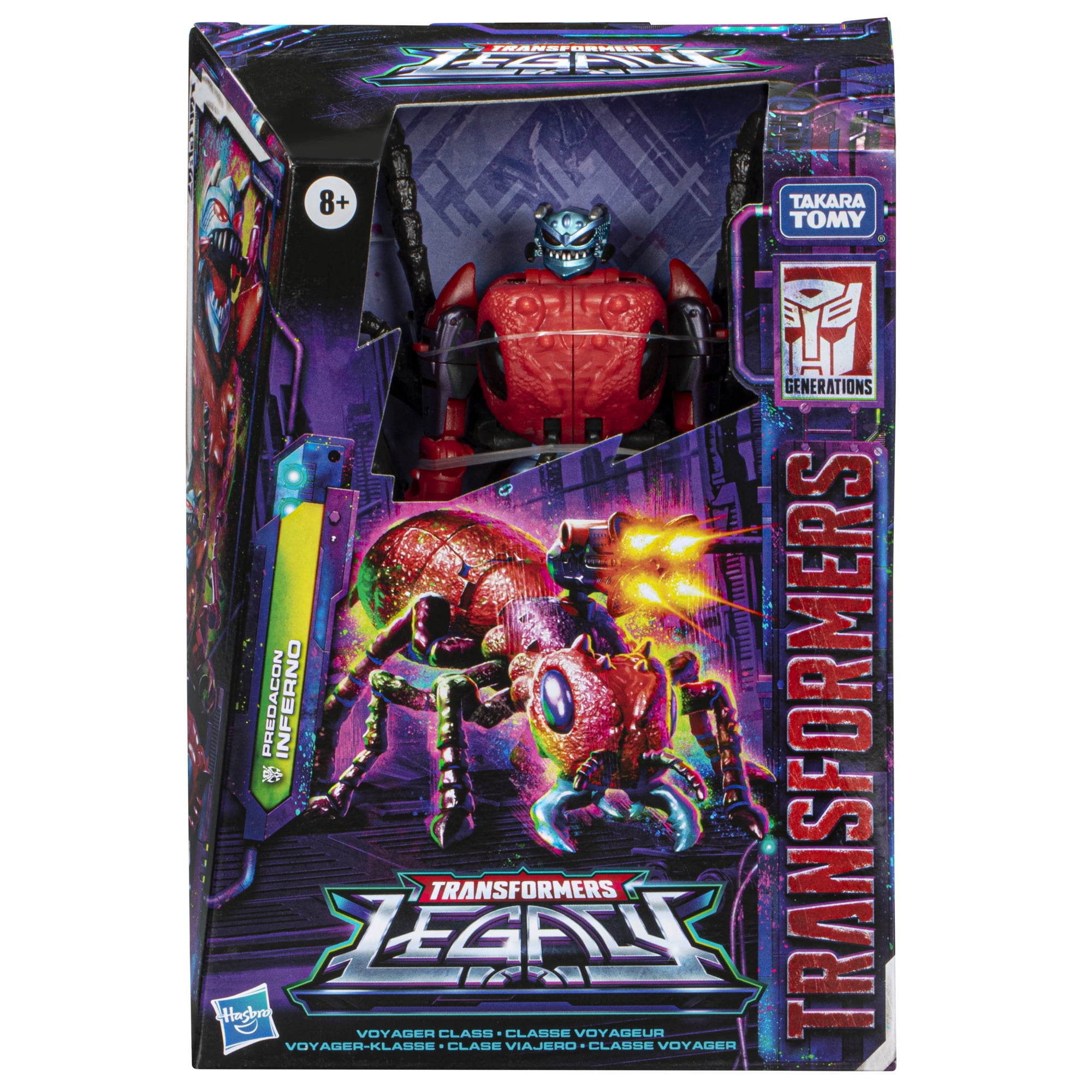 Transformers Generations Legacy Collectible Child Inferno Action Figure, Plastic Multicolor, 0.6 lb