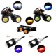 thumbnail image 1 of 1Pair Universal Motorcycle LED Mini Turn Signal Eagle Eye Shape Turn Indicators, 1 of 5