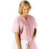 Unisex ComfortEase Ladies V-Neck Two-Pocket Scrub Top