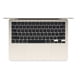 thumbnail image 2 of Apple MacBook Air 15” Apple Chip M4 10-Core CPU 10-Core GPU 16GB RAM 256GB SSD Starlight, 2 of 10