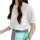 thumbnail image 1 of Camisa de manga corta para mujer,Camiseta de manga corta para mujer Camiseta holgada para mujer Camisa de media manga para mujer Top de línea, 1 of 8