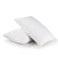 thumbnail image 5 of Peace Nest 2 Pack Quilted Goose Feather Pillows with Microfiber Cover, King Size, 5 of 5
