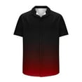 thumbnail image 6 of Taqqpue Men's Casual Button Down Shirts Short Sleeve Plus Size Tops Summer Fashion Vacation Beach Shirt S-4XL, 6 of 6
