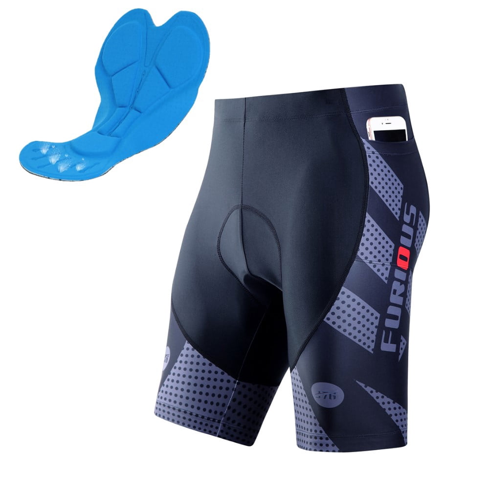 Bodychum Men's Padded Biking Shorts 
