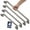 Peened Textured, variant on Shower Grab Bars Peened Textured 4-Pack Bathroom Safety Bundle