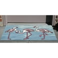 thumbnail image 2 of Liora Manne Frontporch Flamingo Blue Indoor/Outdoor Rug 30" x 48", 2 of 4