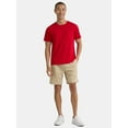 thumbnail image 2 of Athletic Works Men’s and Big Men’s Woven Running Shorts, 6" and 8" Inseams, Sizes XS-5XL, 2 of 5