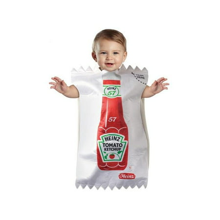 Infant Ketchup Packet Costume