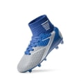 thumbnail image 2 of Tacos de Fútbol Juveniles DREAM PAIRS HZ19002K Botín Alto Azul, 2 of 8