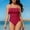 #410-Wine, variant on Women's One-Piece Swimsuit, Comfortable Fit and Quick-Dry Fabric, for Beach, Pool and Vacation Activities