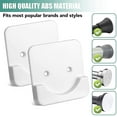 thumbnail image 2 of 2 Pack Support Adhésif pour Tringle de Rideau de Douche - Sans Perçage Requis YOUYOU, 2 of 4