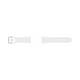thumbnail image 2 of Compatible con correa Galaxy Watch 5Pro, correa deportiva de silicona suave de 20 mm, color blanco, 2 of 3