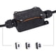 thumbnail image 3 of PG9 Caja de conexiones de conector de cable eléctrico IP68 impermeable para exteriores de 2 vías para accesorios de iluminación de jardín de bajo/alto voltaje Diámetro de poro 4-8 mm (negro), 3 of 7