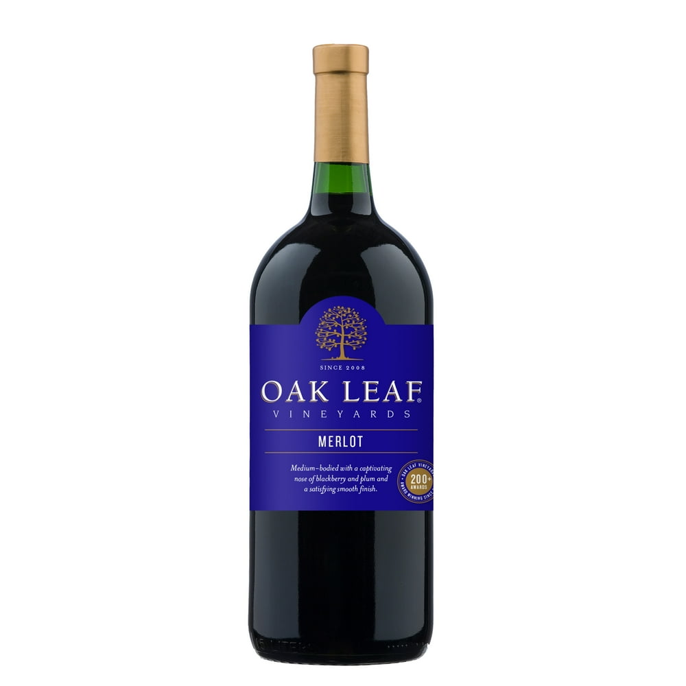 Oak Leaf® Vineyards Merlot Red Wine 1.5L, American