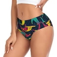 thumbnail image 2 of Fotbe Colorful Sharks Calzones Estampados para Mujer – Ropa Interior de Algodón, Cómoda, Suave y Elástica-Small, 2 of 6