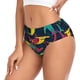 thumbnail image 2 of Fotbe Colorful Sharks Calzones Estampados para Mujer – Ropa Interior de Algodón, Cómoda, Suave y Elástica-X-Small, 2 of 6