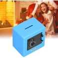 thumbnail image 3 of Caja de ahorro de dinero para niños, caja de seguridad de simulación azul con cerradura de combinación, cultiva hábitos sabios a través de una construcción de plástico fácil de usar y duradera,, 3 of 8
