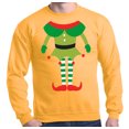 thumbnail image 1 of Shop4Ever Elf Body Costume Men's Crewnecks Christmas Sweatshirts, 1 of 6