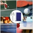 thumbnail image 3 of ShenMo Filet de Ping-Pong 180cm, Filet de Ping-Pong Portable Filet de Ping-Pong Simple Filet de Ping-Pong Polyester avec Support en Métal Accessoires de Remplacement Sportifs, 3 of 5