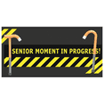 thumbnail image 3 of Funny Senior Themed Banner with Cane Design Background Decoration for Senior Moments Parties Retirement Celebrations Photo Backdrops Senior Events, 3 of 7