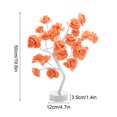 thumbnail image 3 of Rose Tree lamp, Rose Flower Night Light, 24 LEDs Tabletop Pink Tree Lights, USB/Battery Powered Flower Lamp for Valentine's Day Decorations, Girls Gift for Mother Home Party Wedding Room, 3 of 3