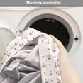 thumbnail image 2 of Anchor Dog Crate Cover, Anchors and Hearts Romantic Beach Holiday Party Gathering Leisure Tour, Easy to Use Pet Kennel Cover Small Dogs Puppies Kittens, 7 Sizes, Vermilion Grey, by Ambesonne, 2 of 6