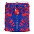 thumbnail image 2 of Wallis And Futuna Duvet Cover Set - Polynesian Tattoo Flag, 2 of 3