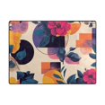 thumbnail image 5 of Yayeee Area Rugs for Living Room 5.2'x4' Indoor Non Slip Washable Bedroom Carpet, Flowers Pattern Style, 5 of 6