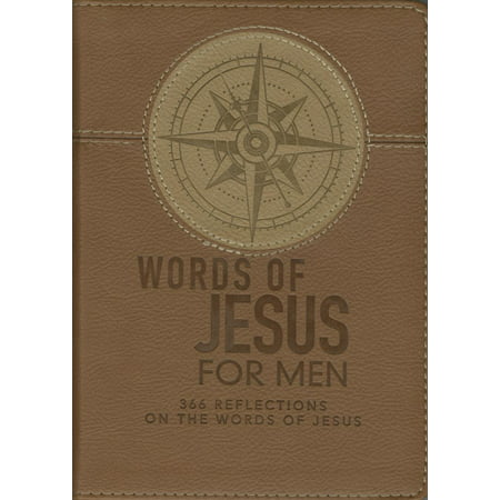 Lux-Leather Brown - Words of Jesus for Men