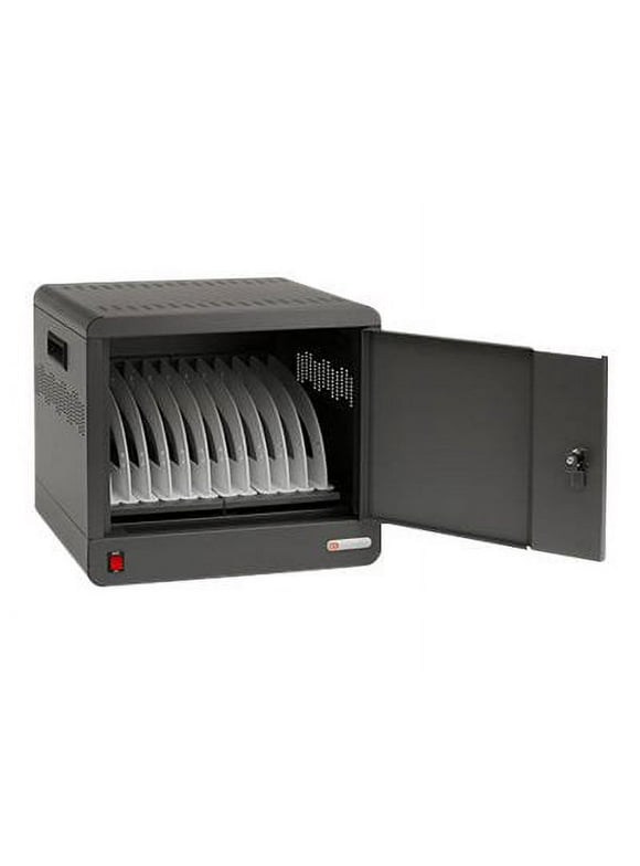 Bretford Cube Micro Station TVS10PAC-TZ - Cabinet unit - for 10 notebooks/tablets - lockable - topaz