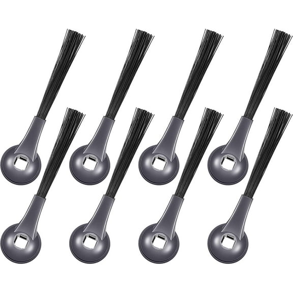 8 Pieces Side Brushes Replacement Part Compatible with Shark ION Robot IQ R101AE (RV1001AE), RV1100, RV1101, RV2011DRUS, RV912S, 102KY1000, UR1105ARUS Vacuums Cleaner Accessory