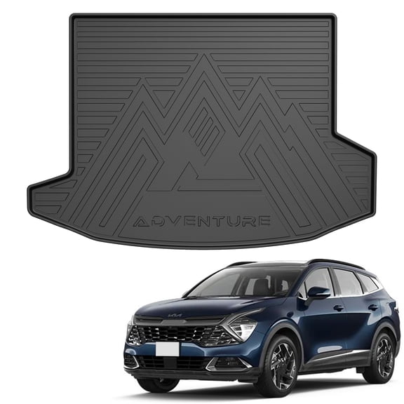 Custom Fit All-Weather Trunk Liner for Chevrolet compact crossover Plus 2024/compact crossover 2025 – TPE Rear Cargo Mat – Non-Slip, Odorless, Durable Protection – 5-Seat Car Interior Accessory
