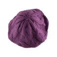 thumbnail image 3 of Top Headwear Knitted Slouch Fashion Beret - Purple, 3 of 3