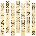 thumbnail image 4 of 1 Set Dominoes Set Domino Block Dominoes Board Game for Adults Party Gathering, 4 of 7