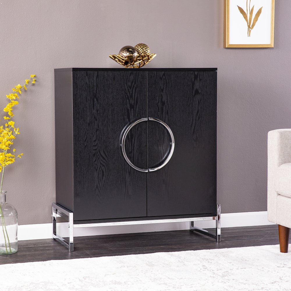SEI Pierton Double-Door Bar Cabinet