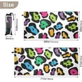 thumbnail image 4 of Colorful Leopard Beach Towel 31" x 71", Quick Dry Bath Towel Super Absorbent Lightweight Travel Towel for Beach Yoga Swim Sport Camping Holiday, 4 of 7