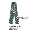 thumbnail image 3 of INSPIRE CHIC Women's Lovely Polka Dots for Bag Hair Band Neck Wraps Scarf Navy Blue Big Dot, 3 of 6