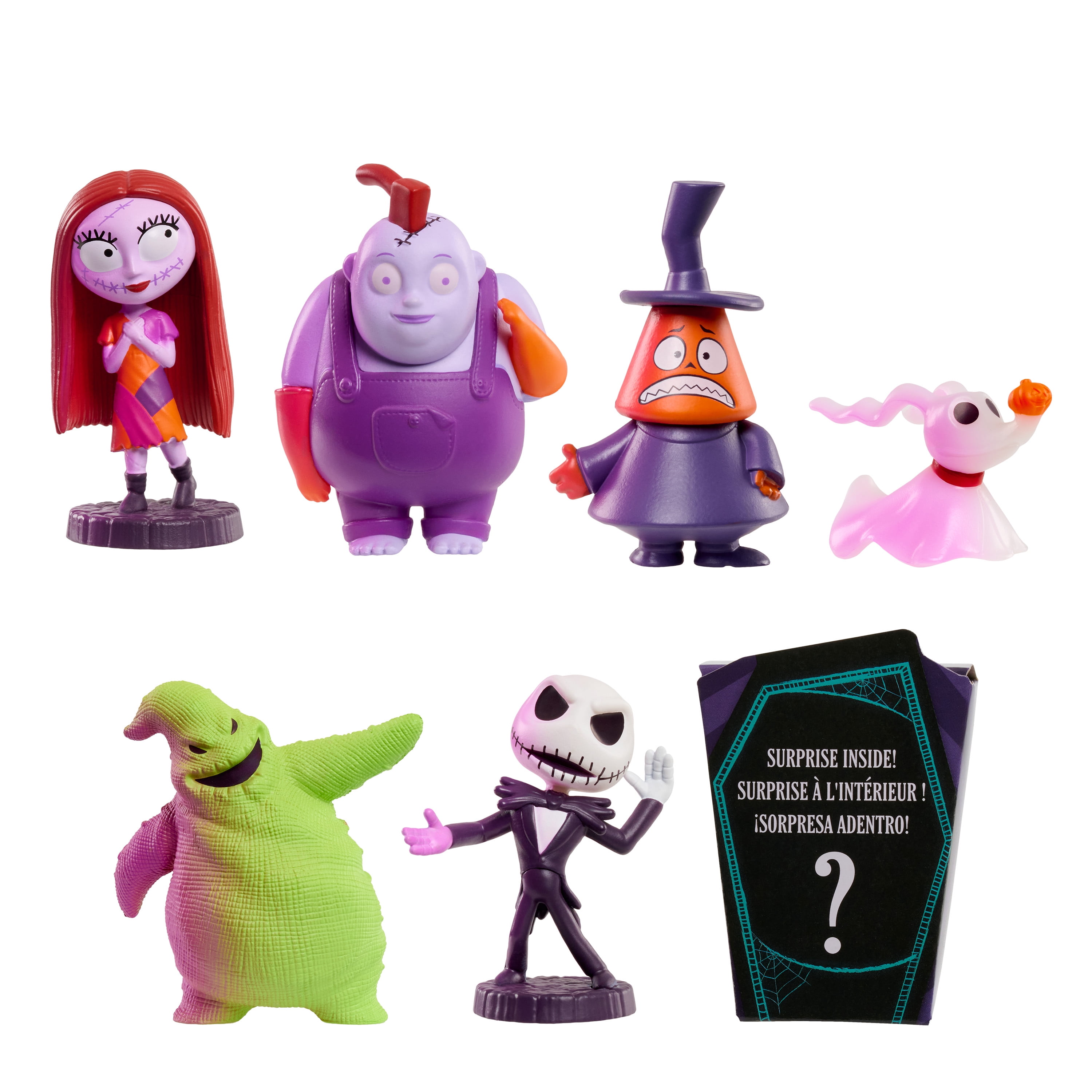 おもちゃ nigtmeare before christmas Disney Tim Burton's The Nightmare Before Christmas 7-Pack Figure