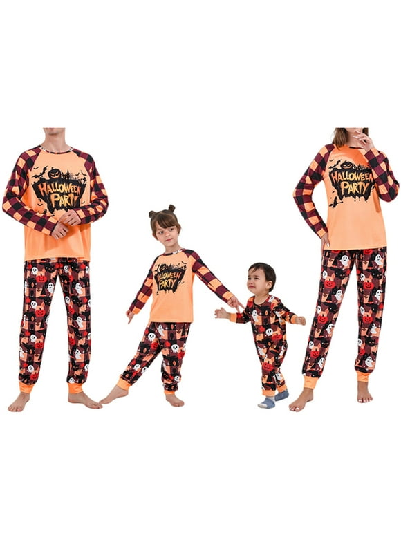 Matching Halloween Pajamas