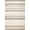 Light Brown Ivory, Pattern 1, variant on ODIKA 8'x10' Washable Area Rug Non-Shedding, Easy Care, Striped Casual Border Design With Banded Stripes And Boho Accents for King Size Bedroom Under Bed, Master Suite