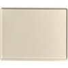 Cambro 1418D104 14" x 18" Desert Tan Customizable Dietary Tray - 12/Case