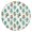 Robot and Arms, variant on Robot and Robots Blue Pattern Round Fitted Tablecloth with Elastic Edge, Waterproof Dining Table Cover for Indoor Outdoor Camping and Daily Use