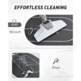 thumbnail image 4 of Alfombrilla de baño de 17" x 27" de tierra de diatomeas suave, antideslizante, secado rápido, respaldo de goma negra, alfombra de baño absorbente, alfombrilla de baño para el suelo del baño, fácil de, 4 of 5