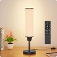 thumbnail image 2 of lámpara pequeña Lámpara de mesa con  remoto, lámparas de noche para mesitas de noche, lámpara de mesita de noche con brillo ajustable (10%-100%) y temperatura de color , lámpara pequeña, 2 of 8