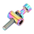 thumbnail image 2 of Blantye Tija de sillín de bicicleta de aleación de titanio M5x30/35/40mm Tornillo de cabeza redonda con perno fijo(M5x30-Vistoso), 2 of 5