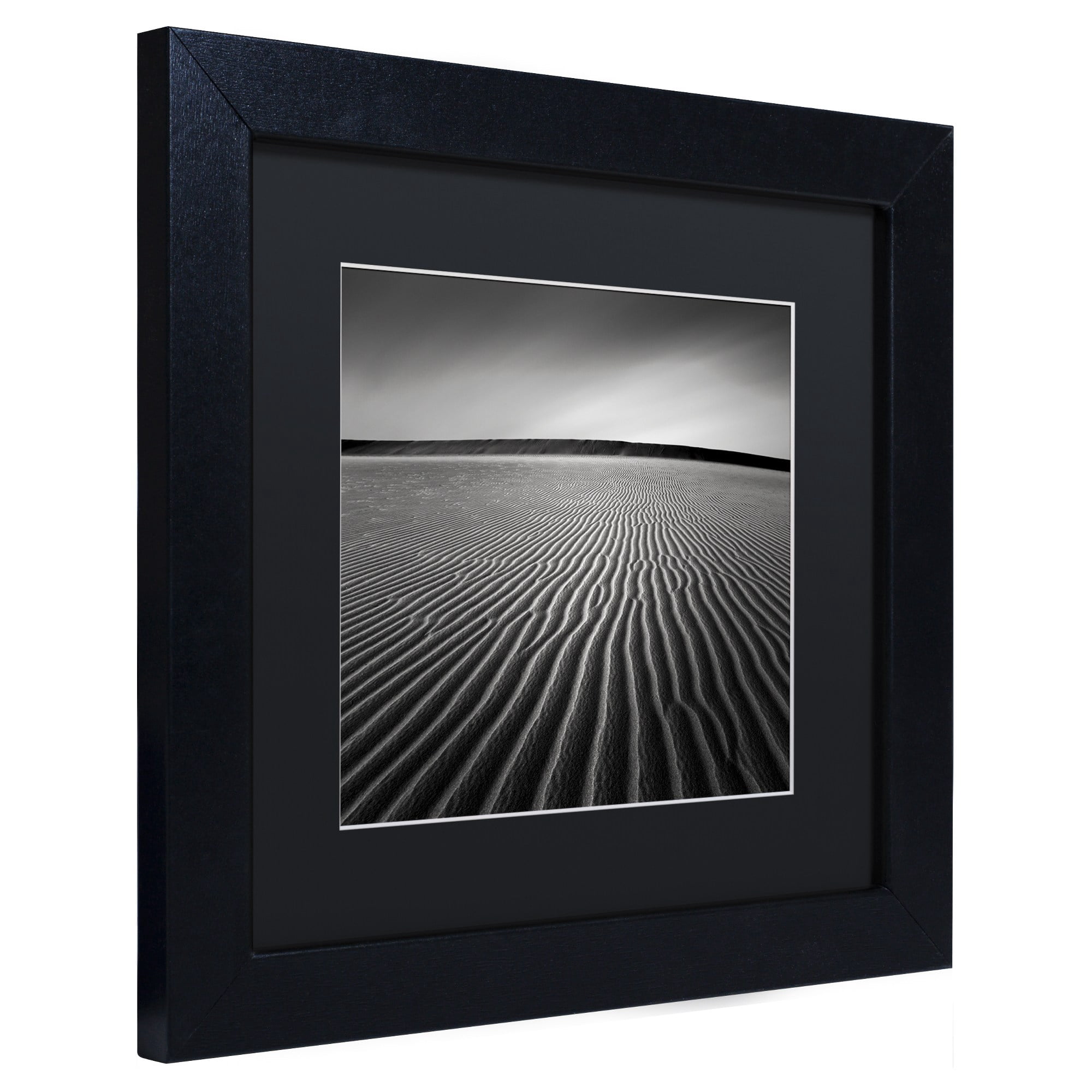 Trademark Fine Art "Ripples" Canvas Art by Dave MacVicar, Black Matte, Black Frame